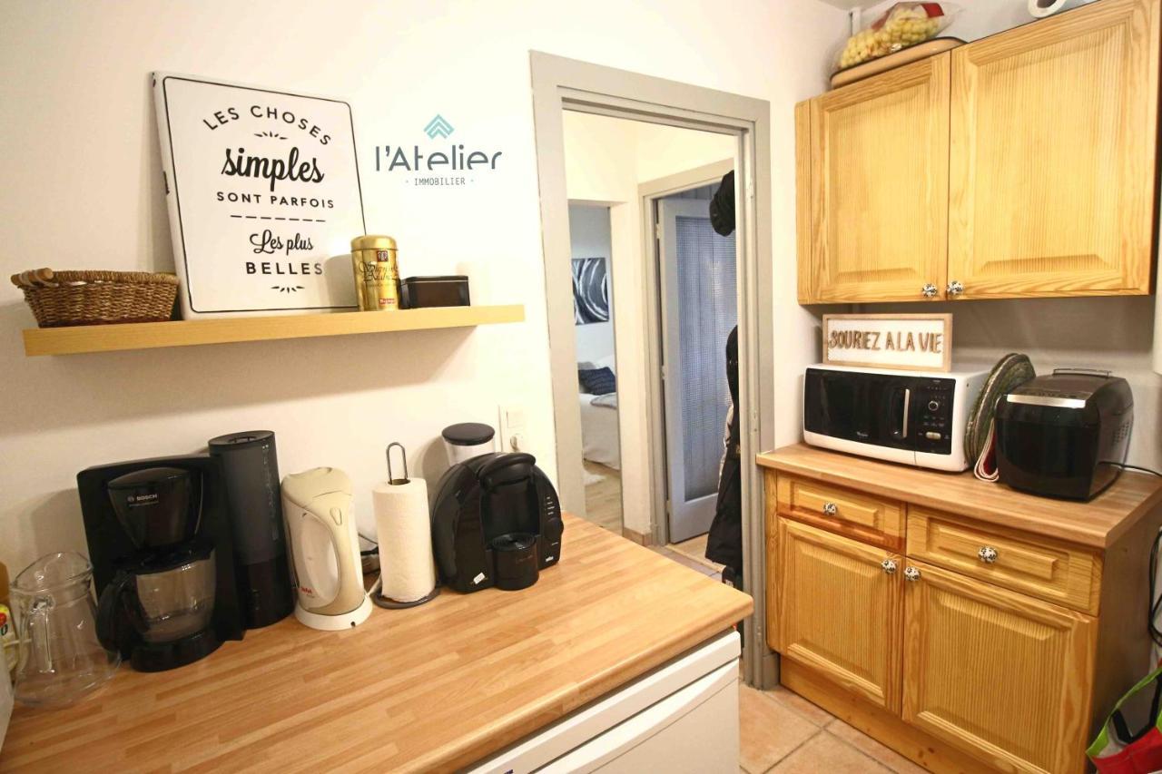 T2 Centre Village - Proximite Telecabine - Vue Montagne Plein Sud - Terrasse Couverte - Balcon - Chambre 1 Lit Double En 160 - Salon 1 Canape Convertible En 140 - Cuisine Separee 생라리술랑 외부 사진